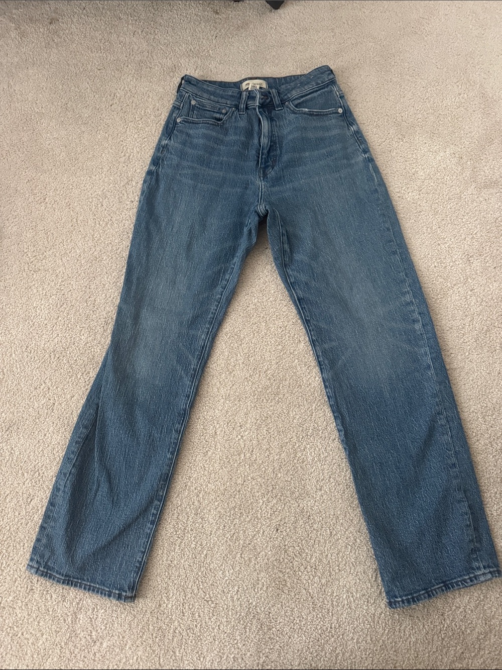 Madewell curvy 90s straight denim
